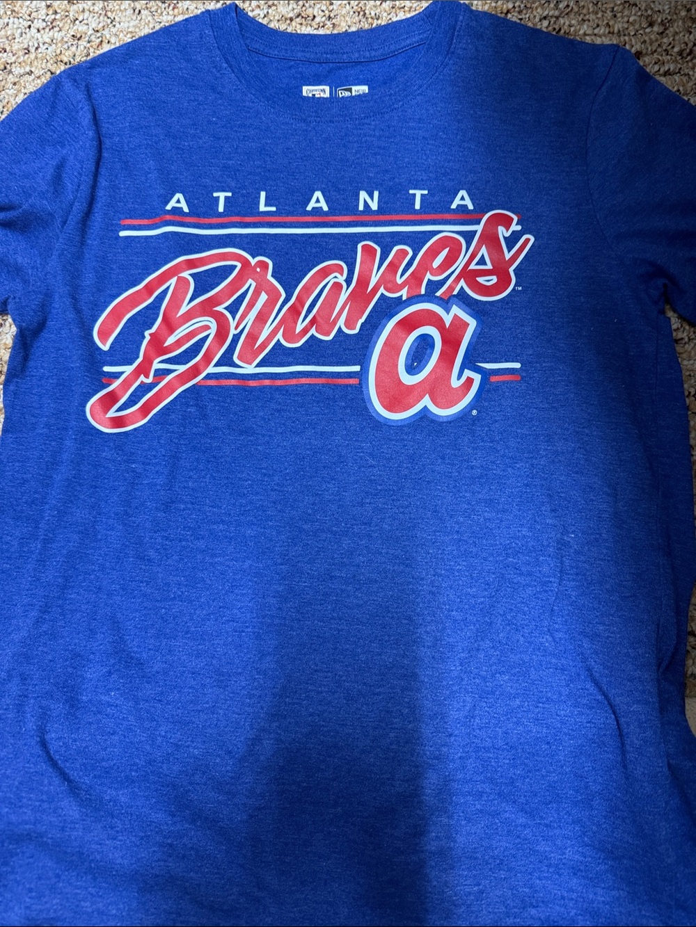 Atlanta Braves Graphic Tee - Blue